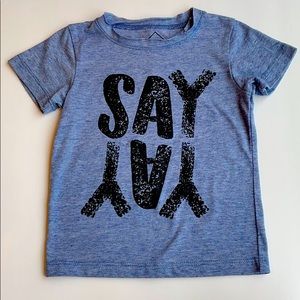 Well Worn Boys Blue Short Sleeve 18M